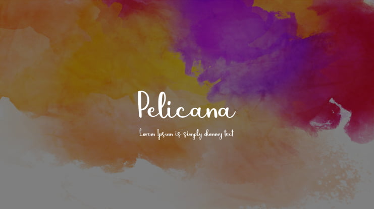 Pelicana Font
