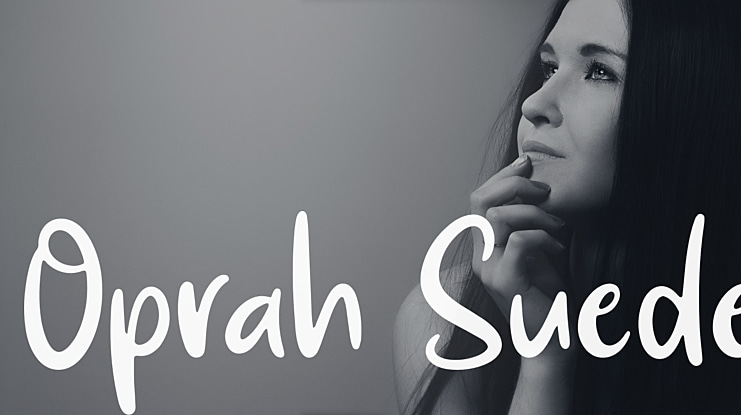Oprah Suede Font