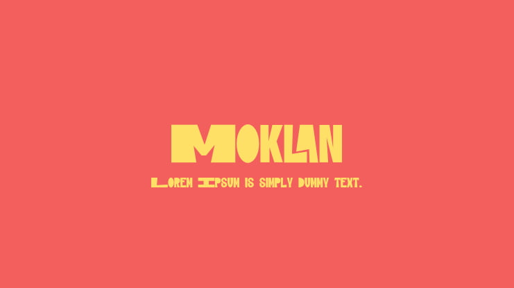 Moklan Font Family