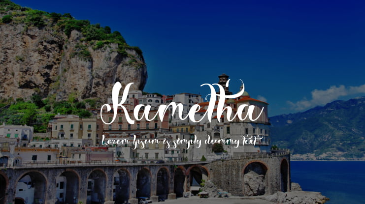 Kametha Font