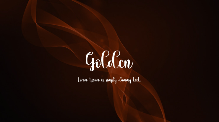 Golden Font