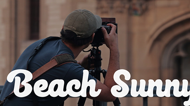 Beach Sunny Font