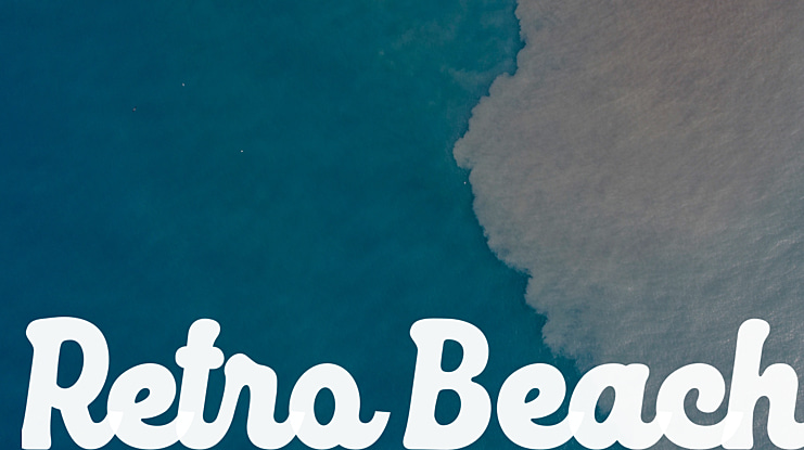 Retro Beach Font
