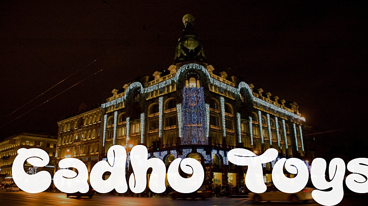 Cadho Toys Font