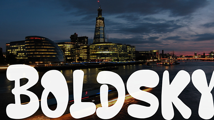 Boldsky Font Family