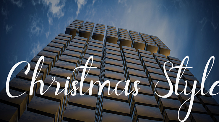 Christmas Style Font