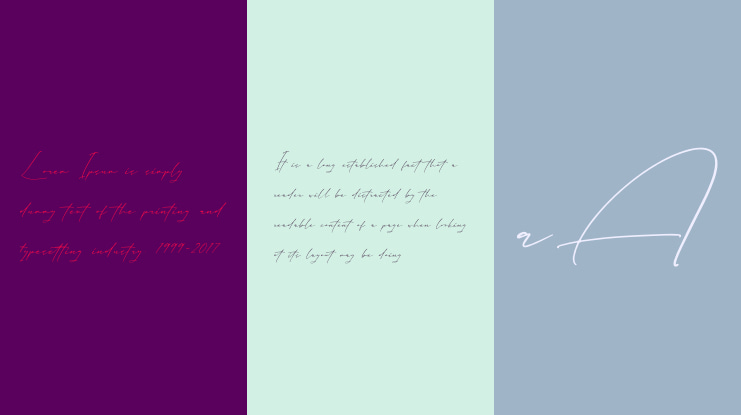 Bernathia Andalissa Font