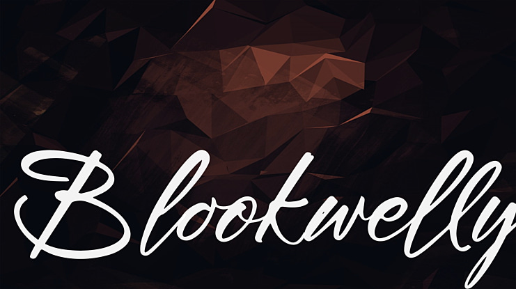 Blookwelly Font
