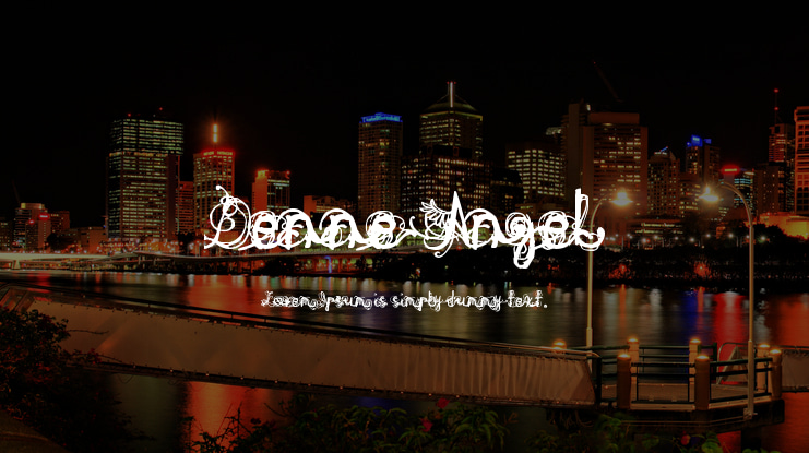 Denne Angel Font