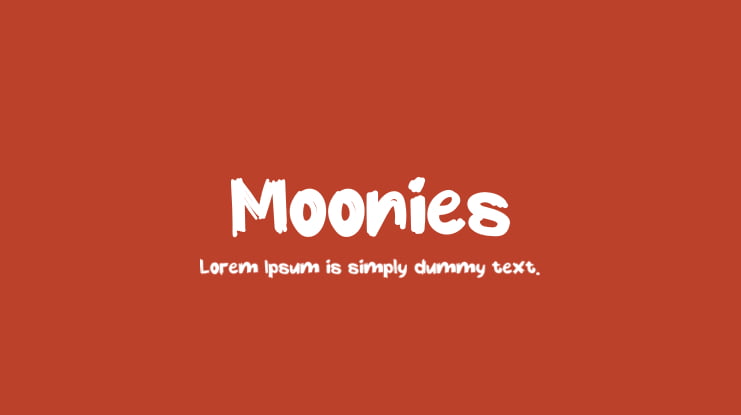 Moonies Font