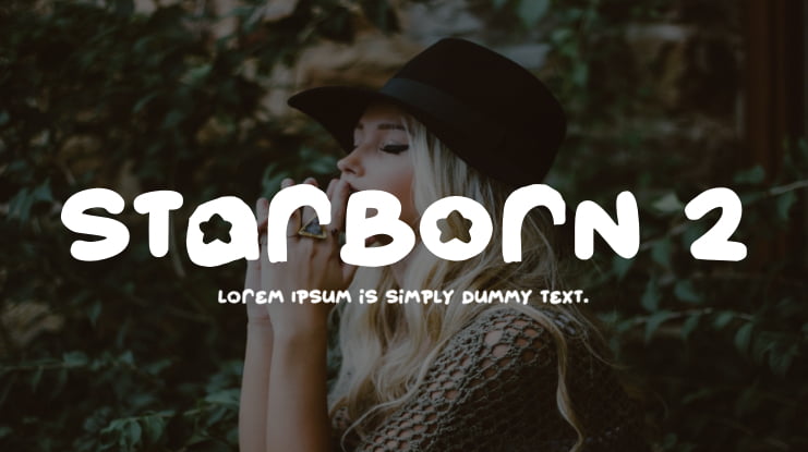 Starborn free font