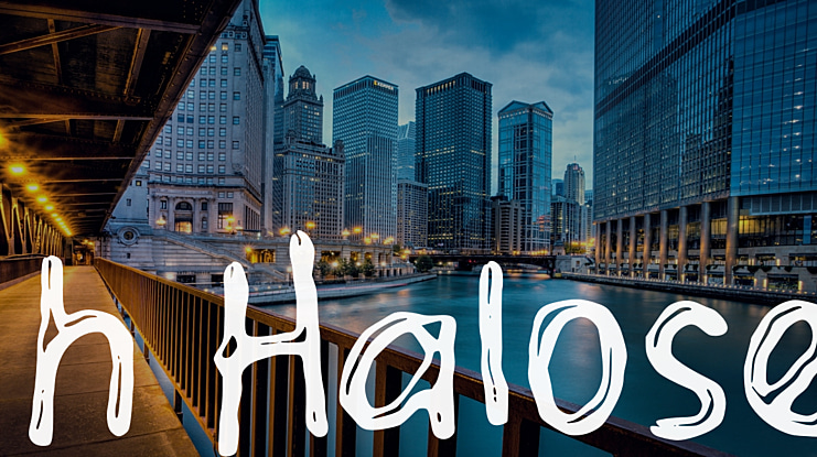 h Halose Font