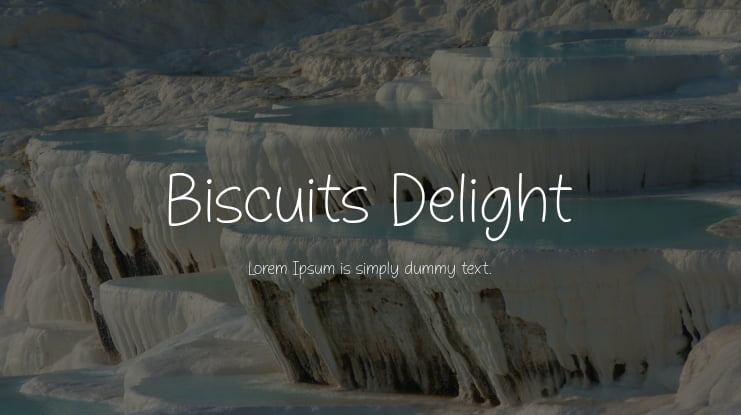 Biscuits Delight Font