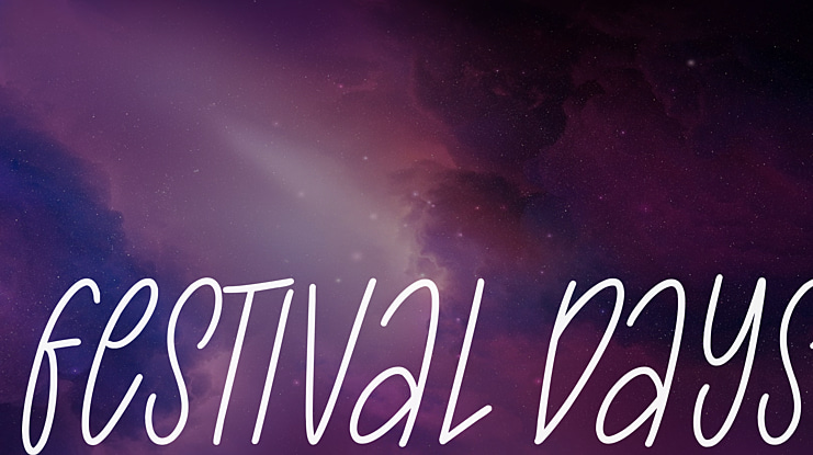 Festival Days Font