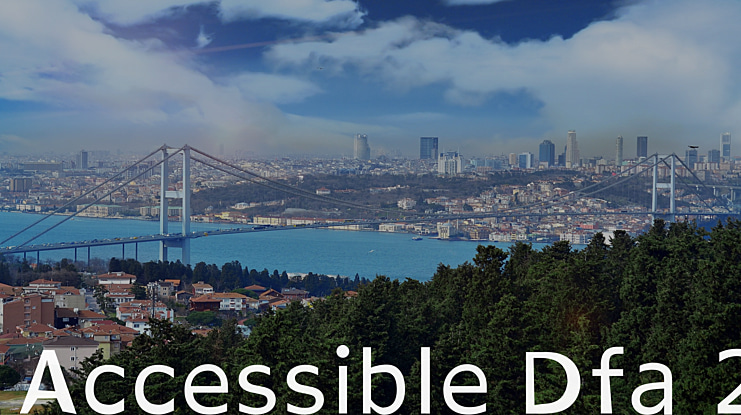 Accessible Dfa 2 Font