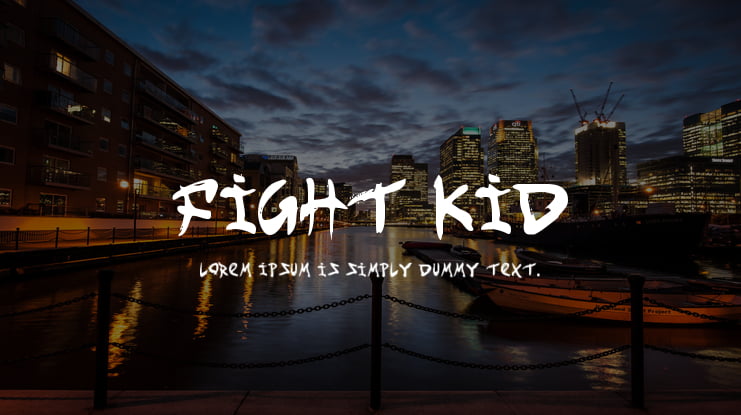 Fight Kid Font Family