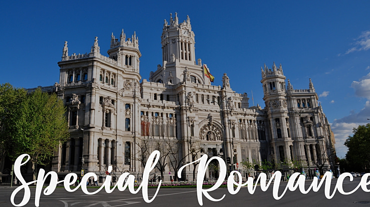 Special Romance Font