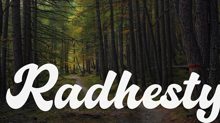 Radhesty Font