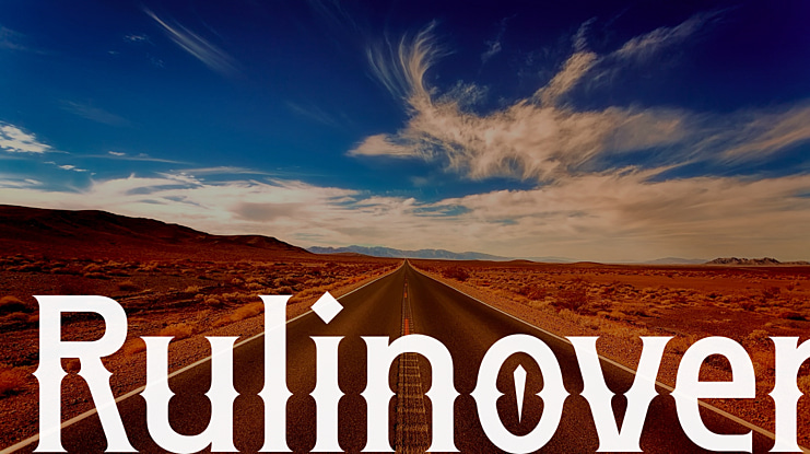 Rulinover Font