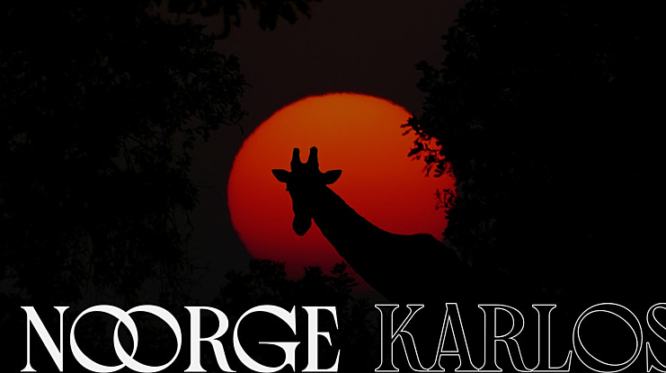 Noorge Karlos Font