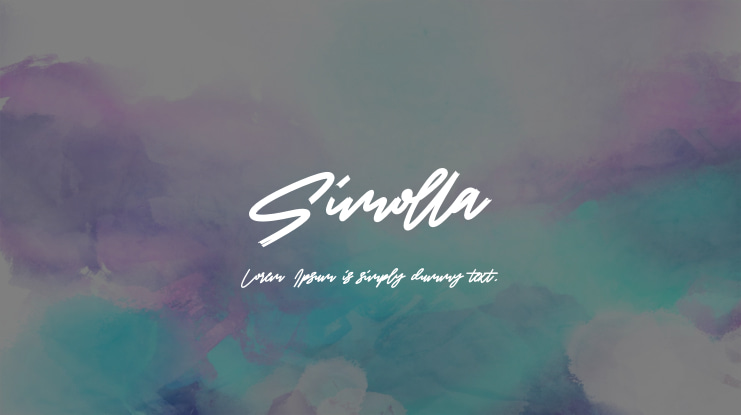 Simolla Font