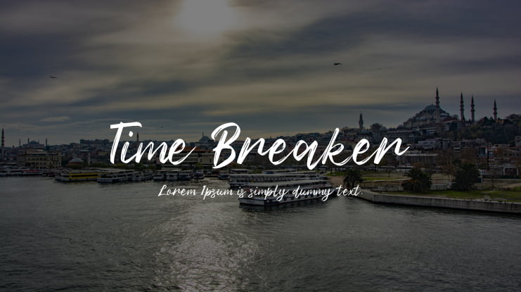 Time Breaker Font