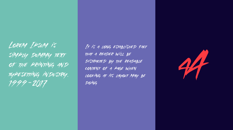 Witness History Font