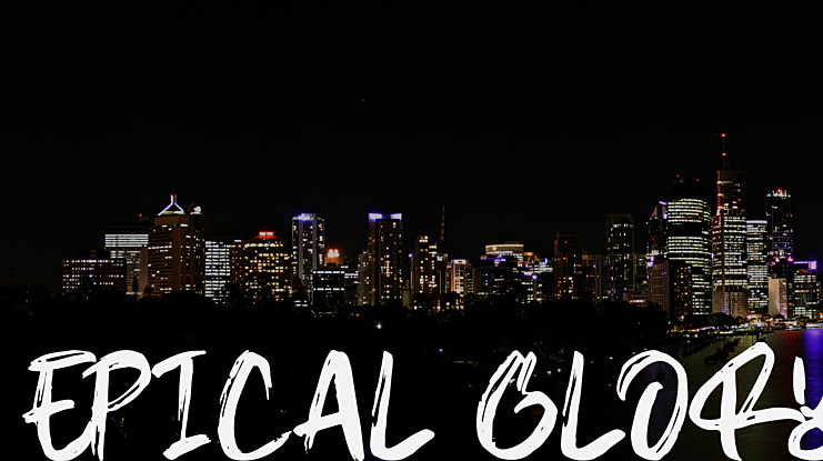 Epical Glory Font