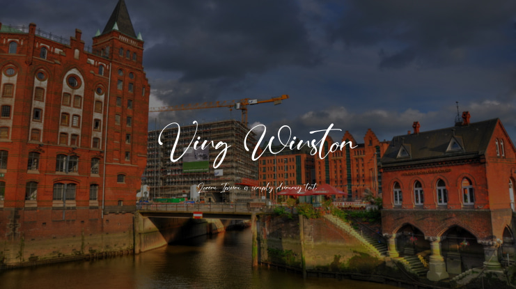 Ving Winston Font