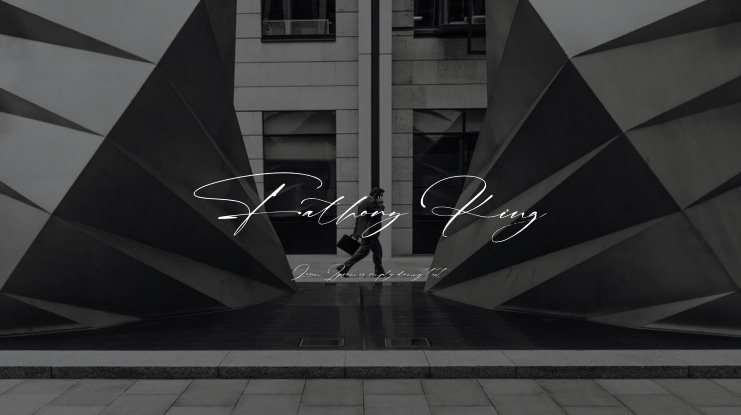 Fathony King Font
