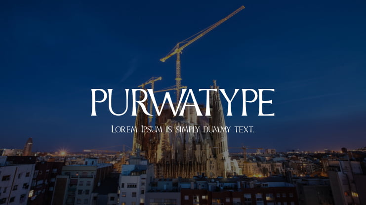 PURWATYPE Font