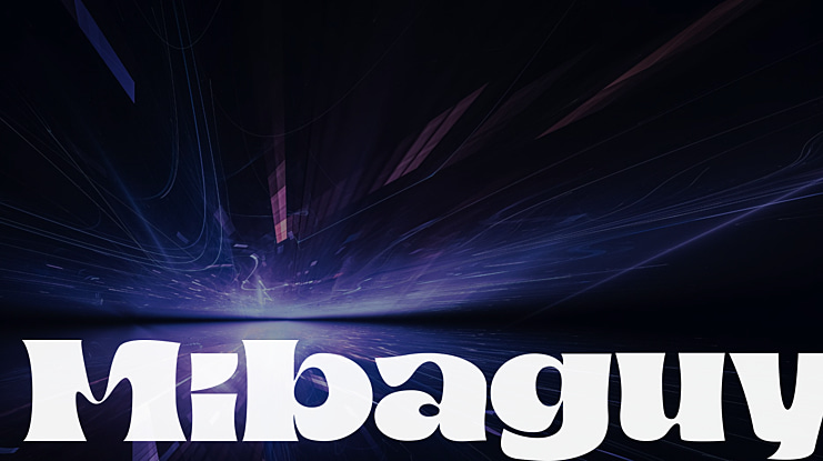 Mibaguy Font