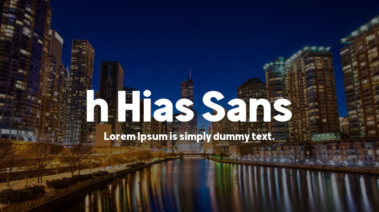 h Hias Sans Font