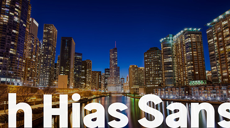 h Hias Sans Font