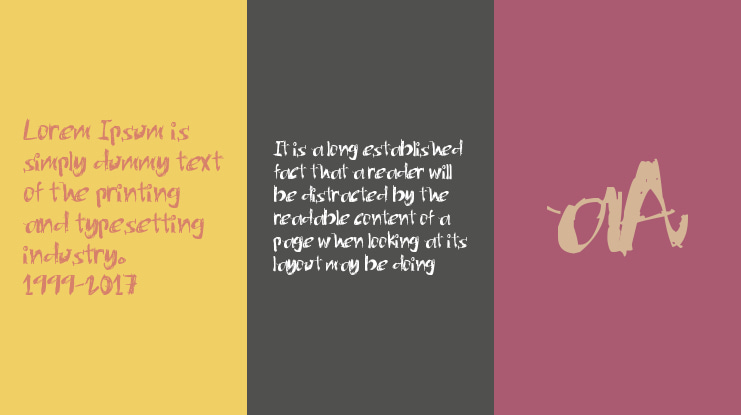 One Miguel Shaded Font