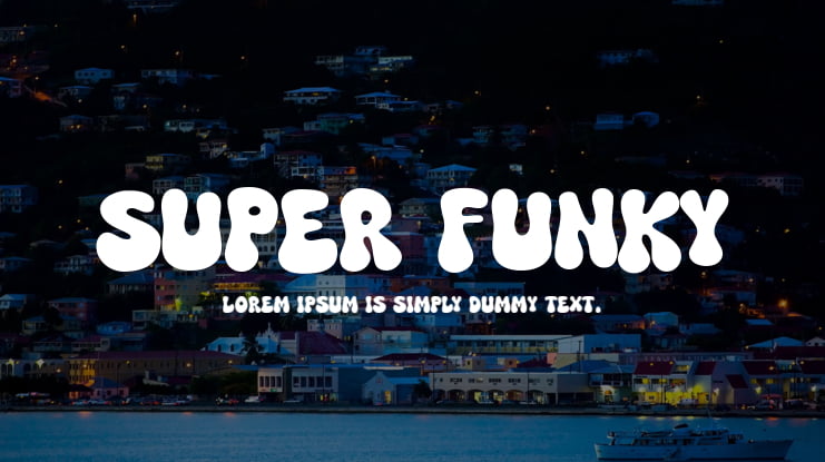 Super Funky Font