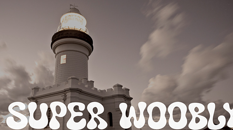 Super Woobly Font