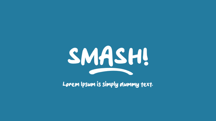 SMASH Font