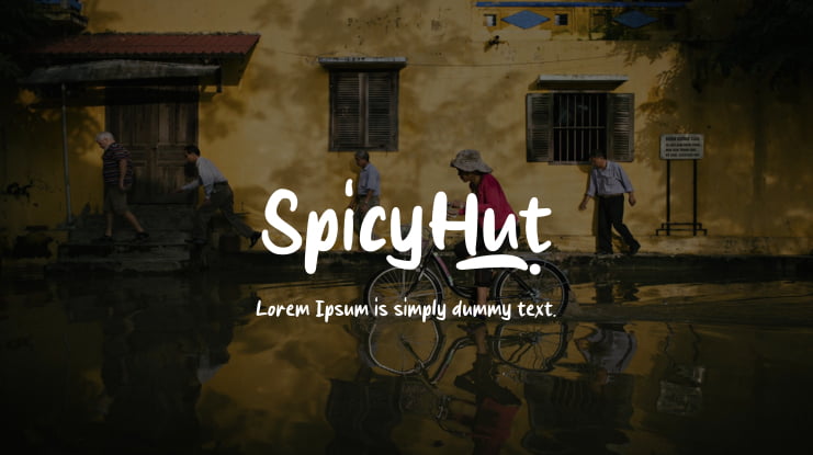 Spicy Hut Font