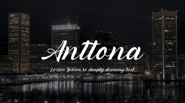Anttona Font