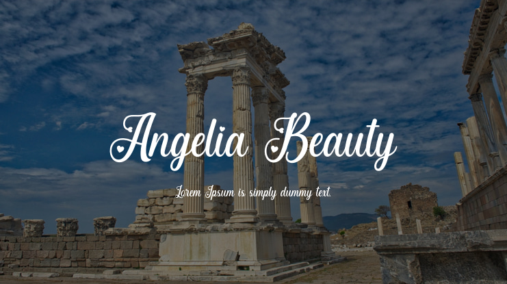 Angelia Beauty Font