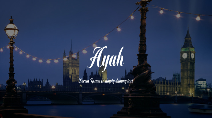 Ayah Font
