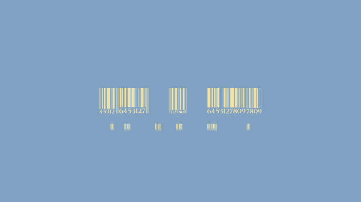 Barcode Font