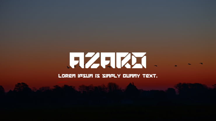 AZARO Font
