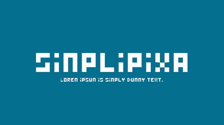 Simplipixa Font