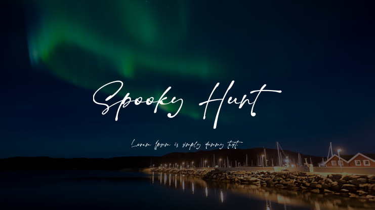 Spooky Hunt Font