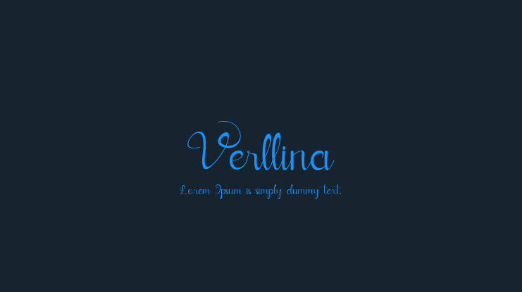 Verllina Font