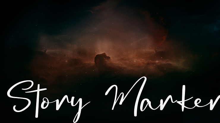 Story Marker Font
