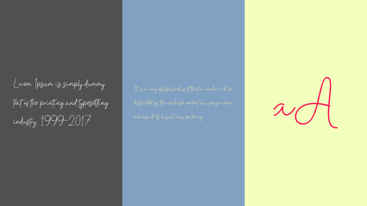 Bidatha Signature Font