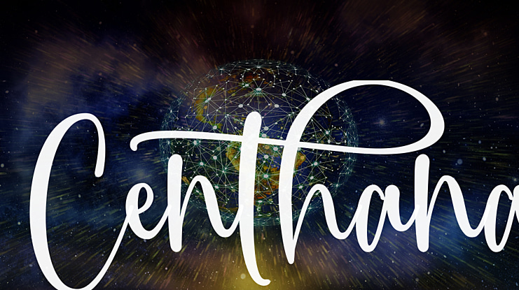 Centhana Font